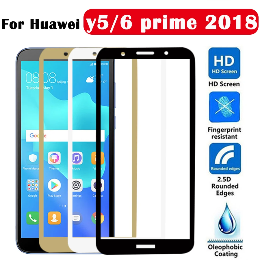 Для Huawei y6 Prime 2018 Защитная пленка для экрана на huawey view защитная из закаленного