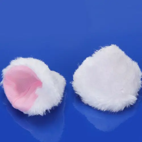 3 пары кошачьих ушей Косплей заколка для волос черный белый и розовый| |