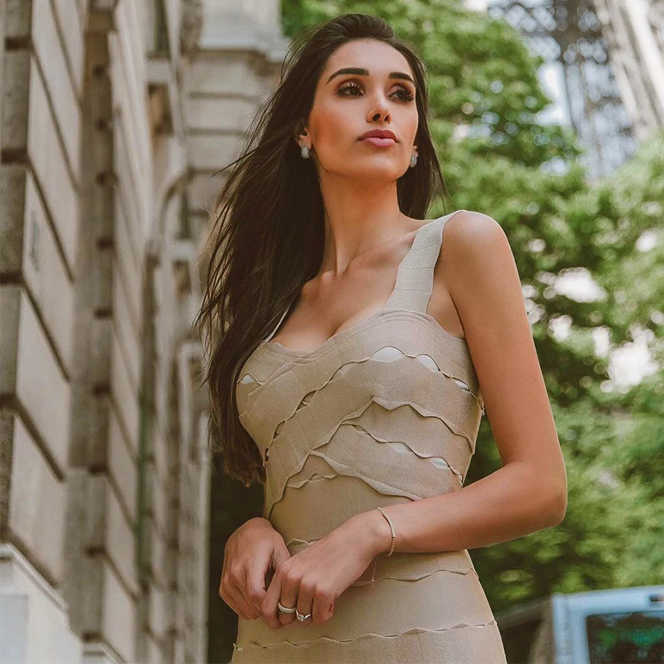 Seamyla новое летнее Бандажное платье Vestidos сексуальное открытое праздничное