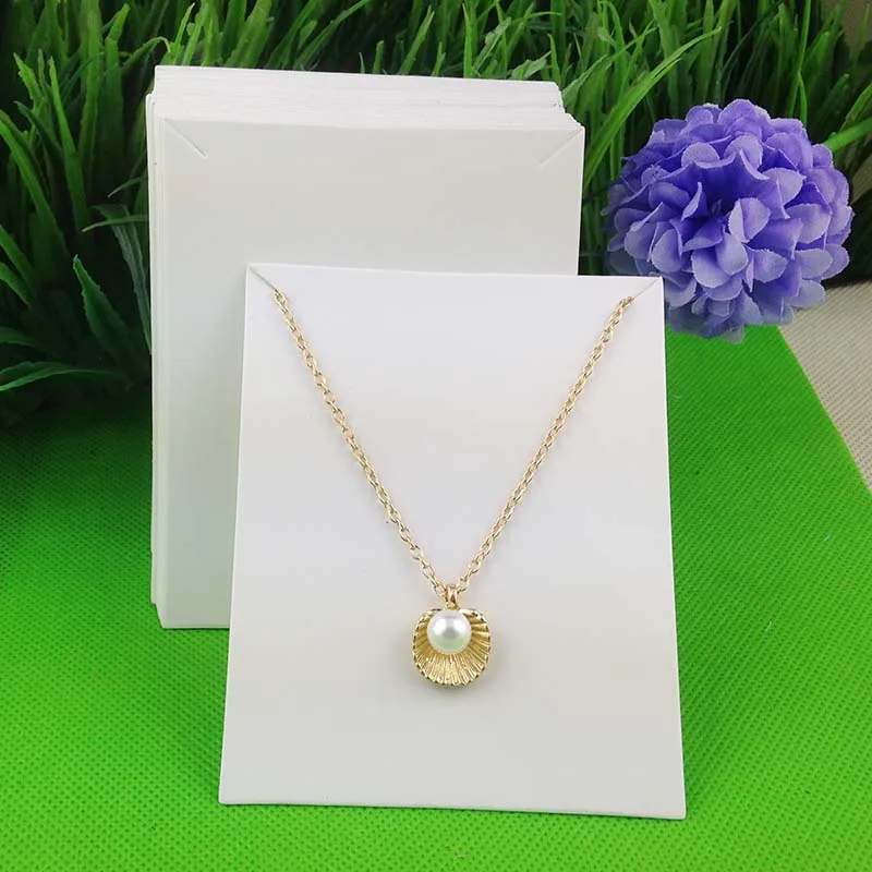 Новая популярная белая 10X8 см Крафт подвесная карточка ожерелье карта 1 лот = 200 шт +