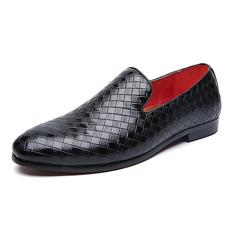 

2019 Spring Leather Men Shoes Loafers Men Casual Shoes Soft Leather Male Business Shoes A878