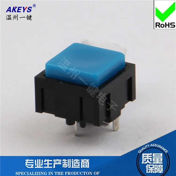 

1 Pc KFT-15 high quality copper foot 12*12*10 computer button switch
