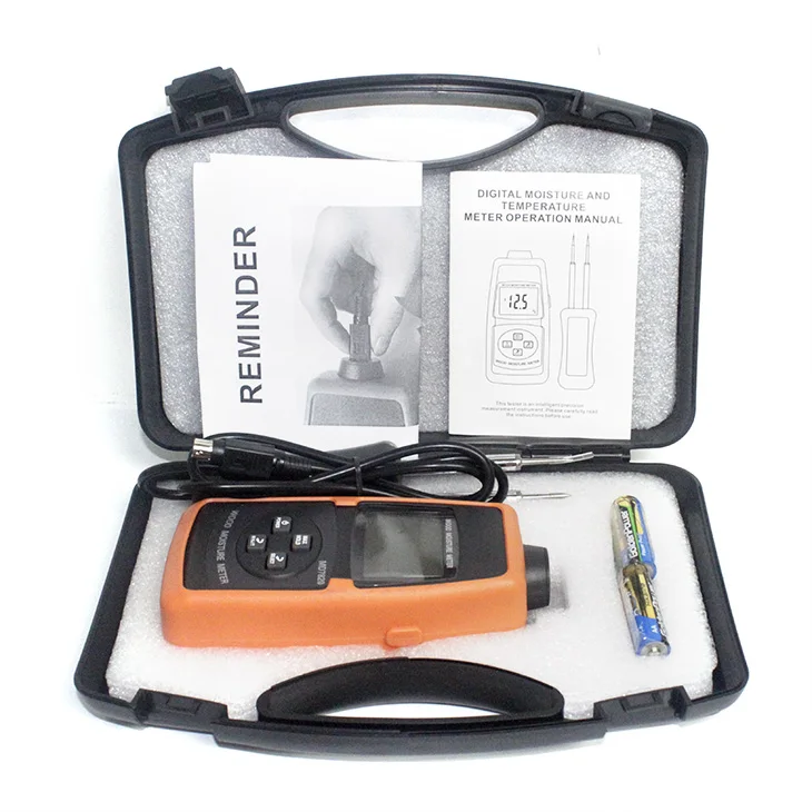 New Original High Sensitive Precision Handheld MD7820 Digital Wood Moisture Meter Tester Temperature Humidity Analyzer | Инструменты