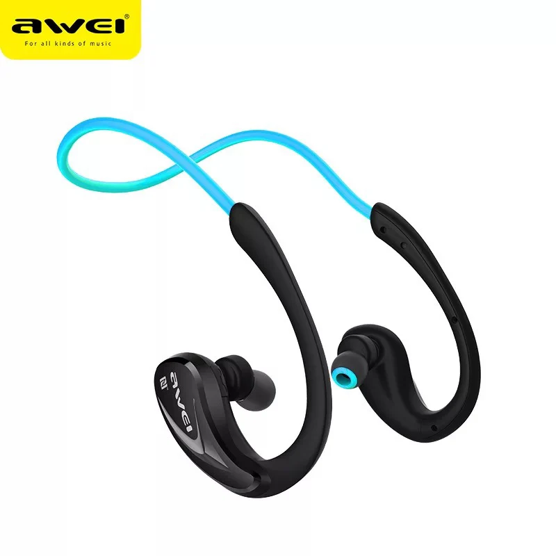 Awei A880bl спортивные Bluetooth наушники беспроводные с микрофоном Шумоподавление для