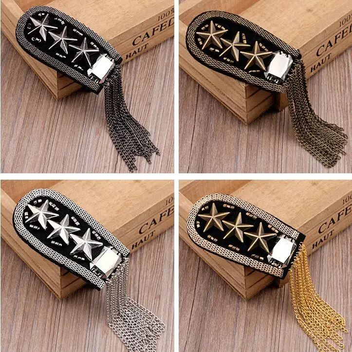 2 шт. Новые diy аксессуары для одежды красивые ретро Роскошные атмосферные текстуры металлические кисточки значки ювелирные изделия с булавками