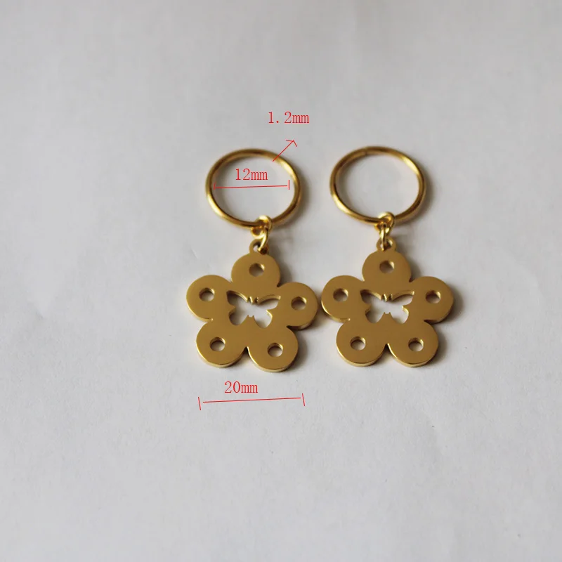 Stainless Steel Gold Earring for Women Girls Trendy Earrings Australia New Zealand Kiribati Jewelry Gifts | Украшения и