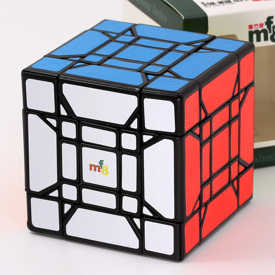 Son Mum V2(Black) Волшебный кубик-головоломка mf8, куб для ребенка, мамы, 3x3, сына, мамы, V2, Новое поступление, профессиональные развивающие игрушки, игровой кубик, коллекция игрушек - Цвет: Son Mum V2(Black)
