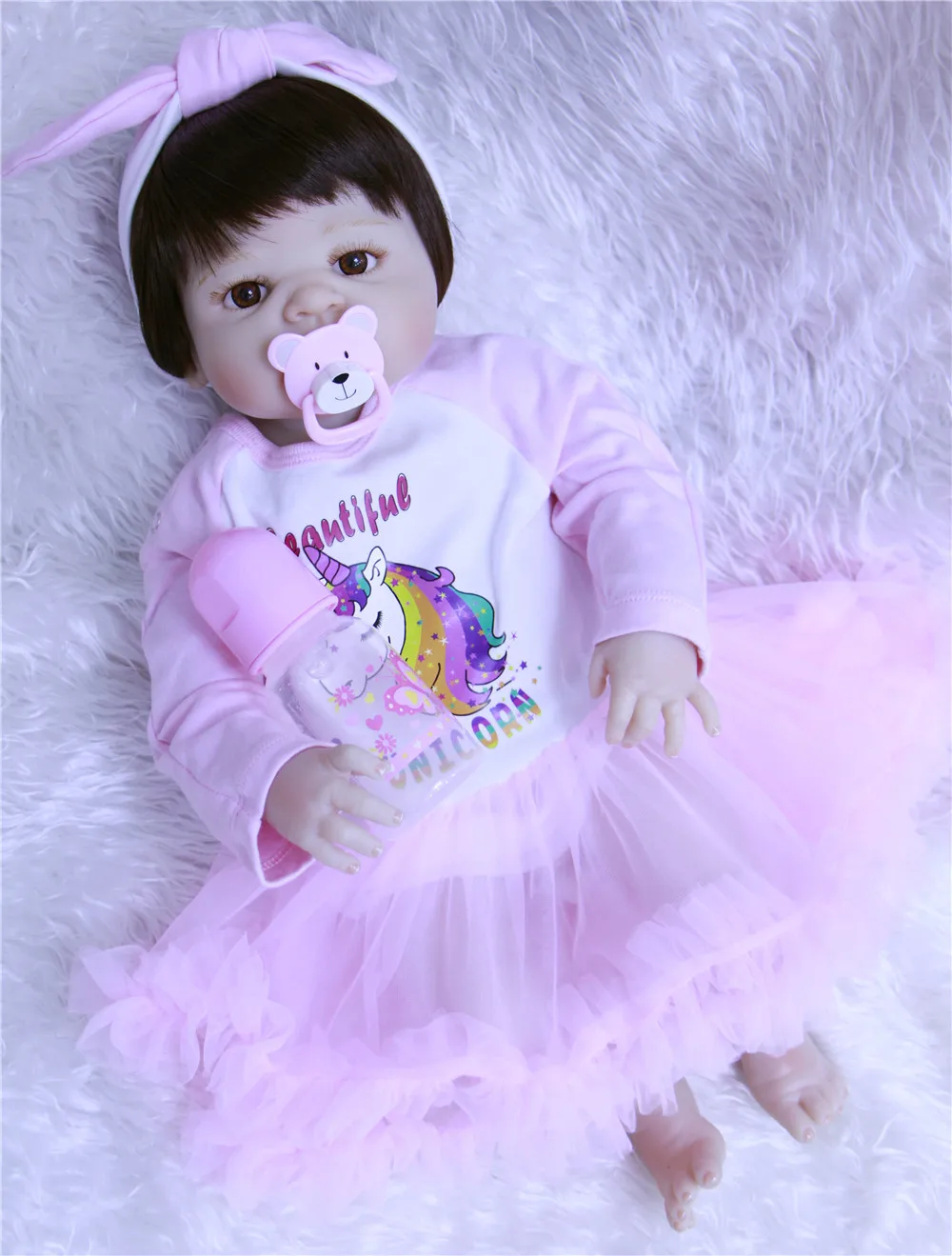 

NPK 23 "всего тела силикона Reborn Baby принцесса кукла игрушка купаться играть дома куклы lol оригинальный reborn bonecas подарок для ребенка игрушки куклы