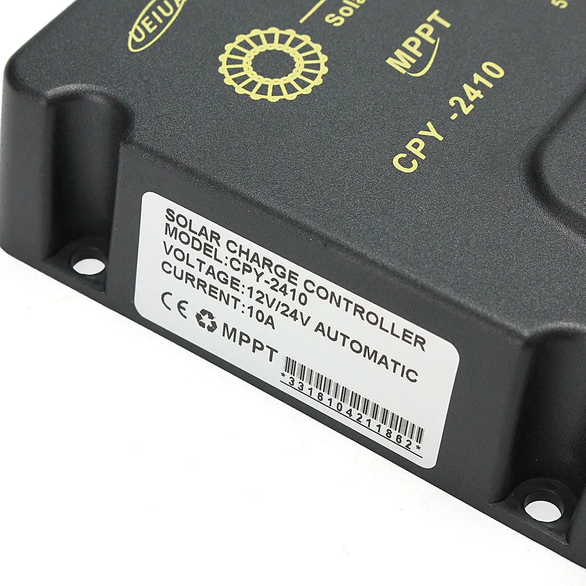 CPY-2410 12 V/24 V 10A USB со слежением за максимальной точкой мощности, Панели солнечные Батарея контроллер заряда