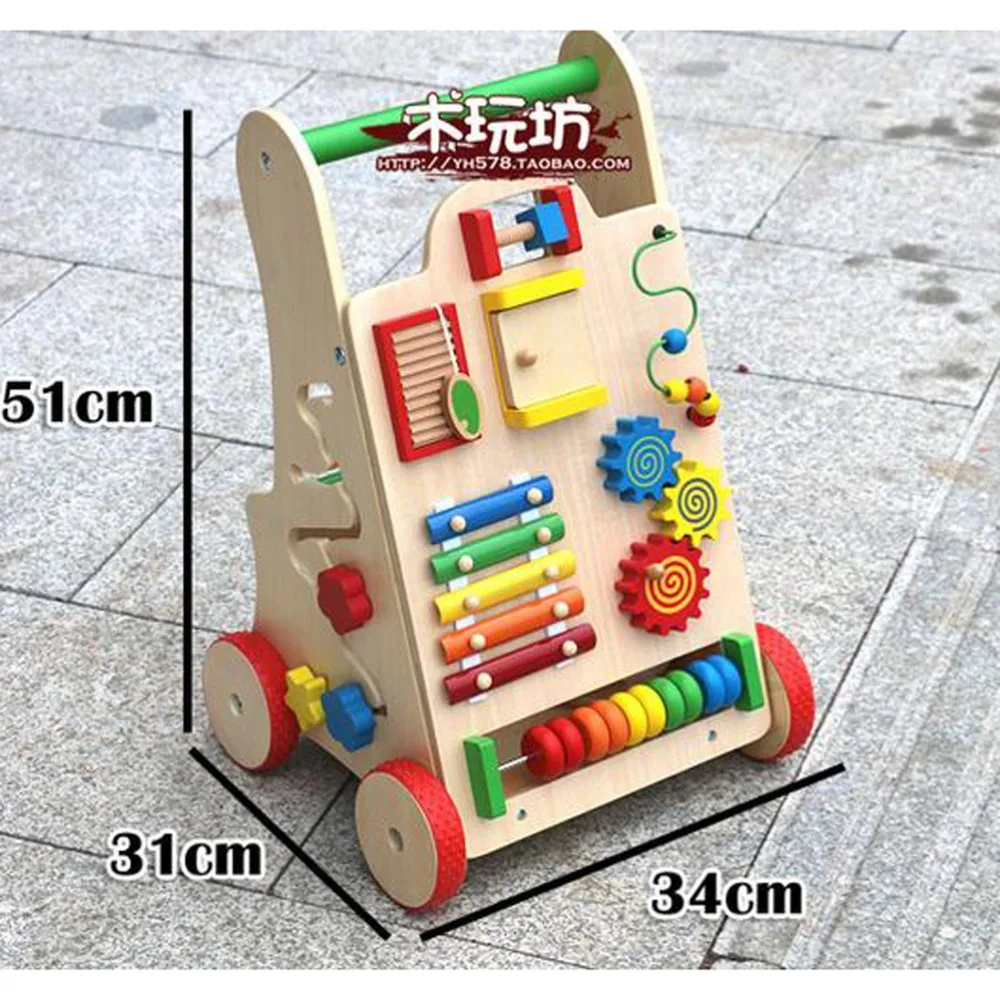 Многофункциональные ходунки деревянные детские коляски для помощи детям