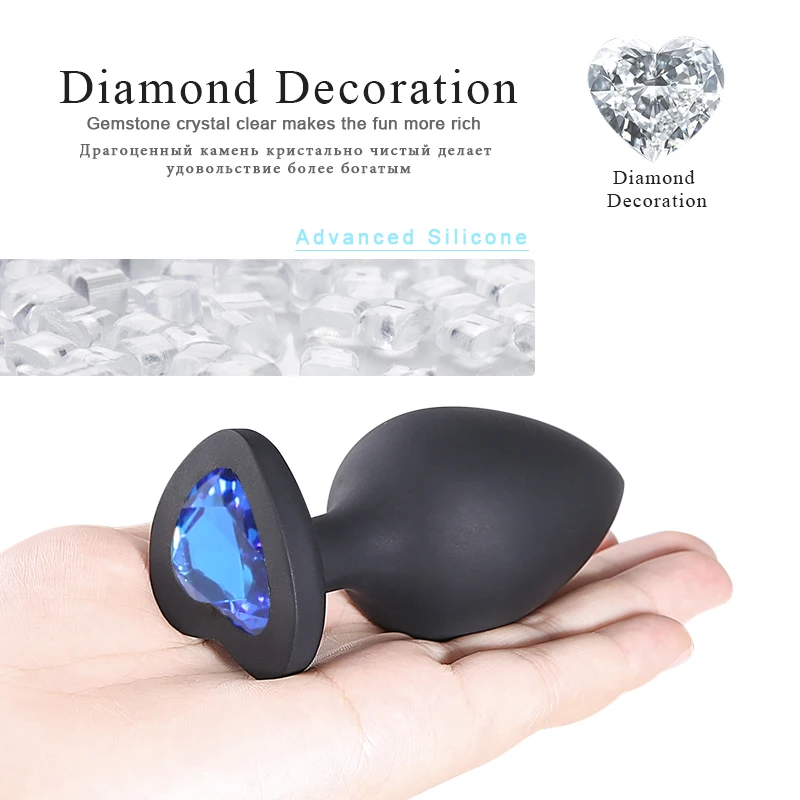 Smooth Silicone Bullet Vibrator Adult Erotic Sex Toys Anal Butt Plug G Spot Anus Stimulation Plugs Women | Красота и здоровье