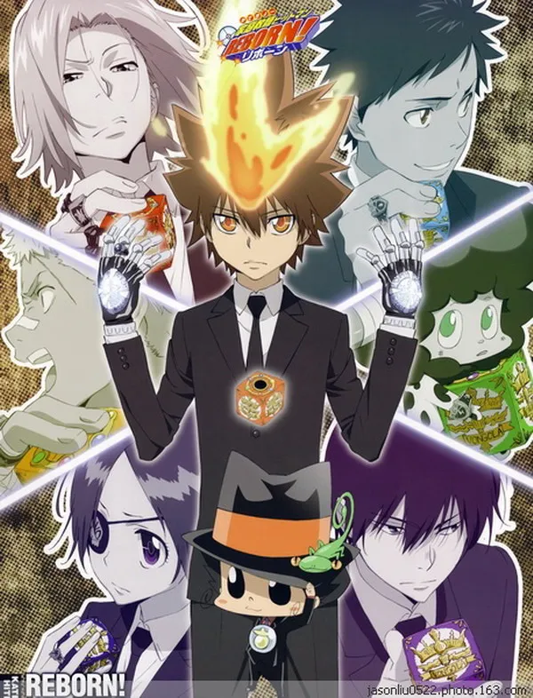 Аниме персонажи Katekyo хитман реборн 90*60 см настенный постер свиток #29876|katekyo hitman reborn