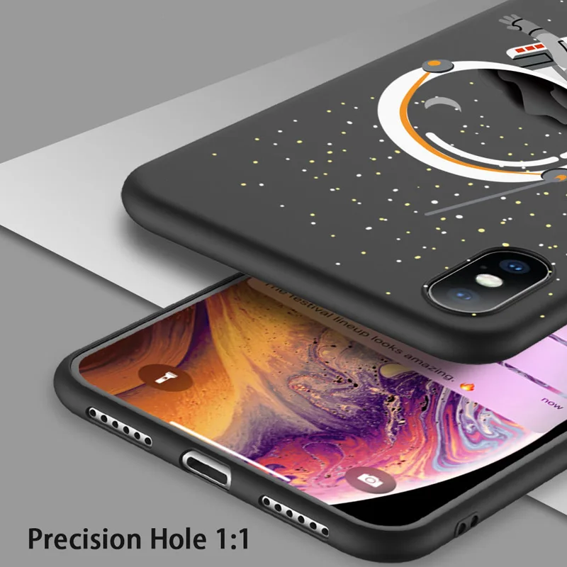 Чехол USLION с объемным мультяшным рисунком для iPhone 7 Plus X XS Max XR мягкий силиконовый