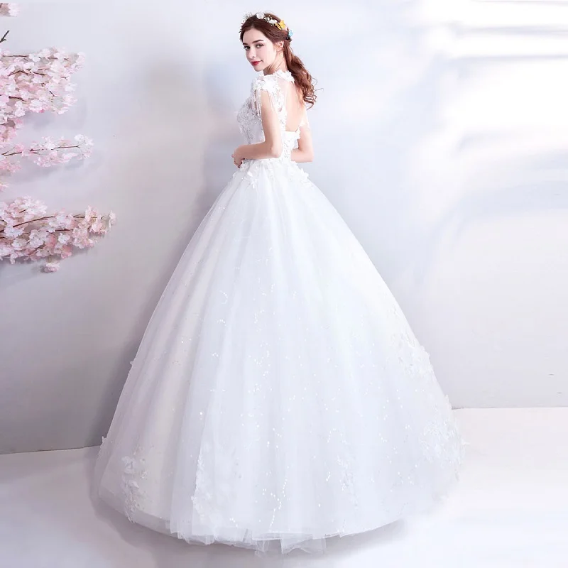 SOCCI Weekend французские элегантные свадебные платья принцессы аппликации кружевные