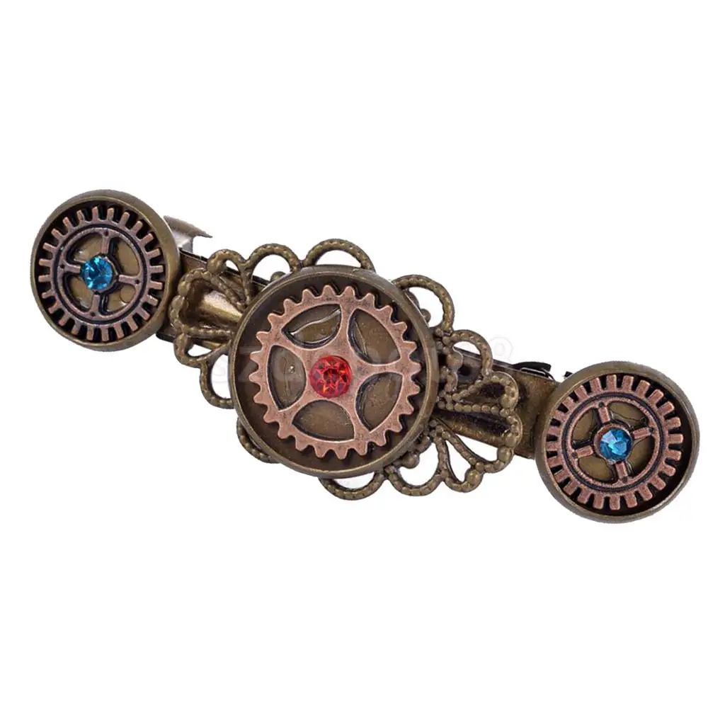 Аксессуары для волос в стиле стимпанк|hair accessories|hair clip barrettehair |