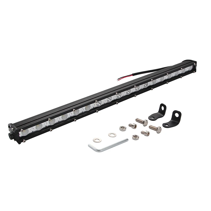 1 шт. 20 дюймов светодиодный рабочий светильник водонепроницаемый яркий для