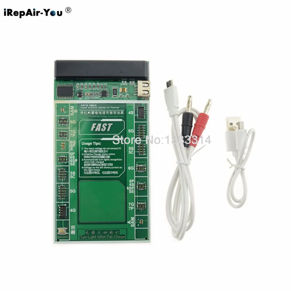 IRepair быстрая активация аккумулятора телефона для iPhone X 8 7 6S 6 Plus 5 5S 4S плата Samsung|repair