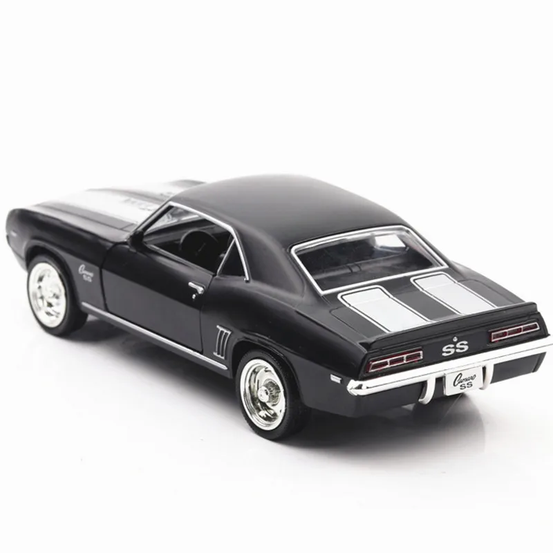 Масштаб 1:36 литая модель автомобиля из сплава металла для Chevrolet Camaro 1969 коллекция и