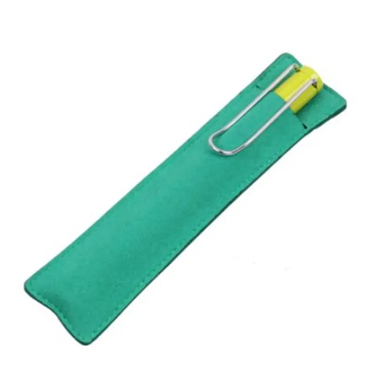 Чехол для карандаша из искусственной кожи 6 цветов косметичка чехол с кистью