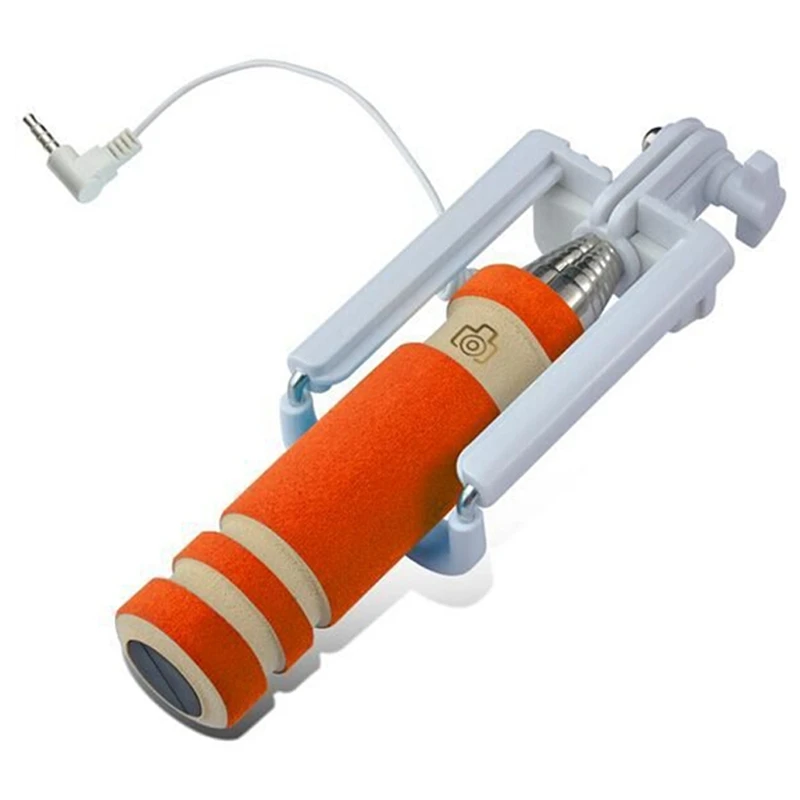 Портативный мини складной мобильный телефон проводной самостоятельно Selfie