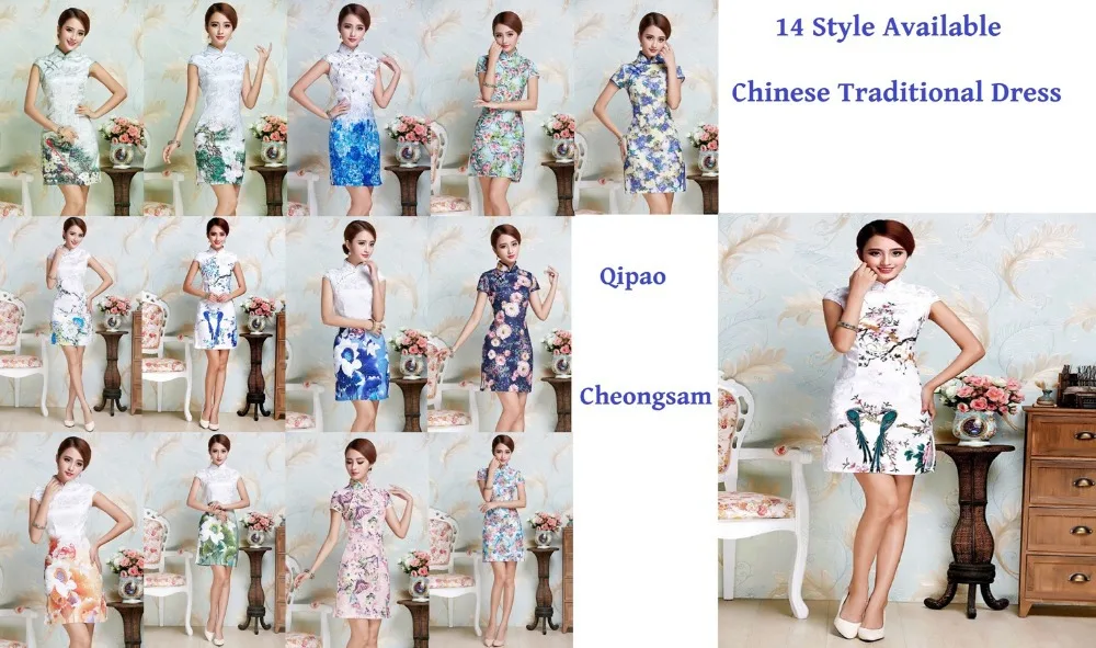 Традиционное китайское платье Qipao из смеси хлопка Shanghai Story 2019 восточные платья в