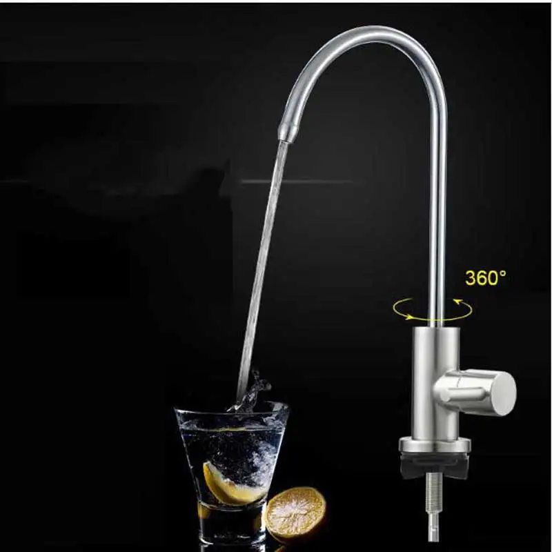 

Фильтр для воды кран подачи питьевой воды кран фильтрации воды System-SUS304 Нержавеющая сталь с начесным трикотажным Никель-без свинца