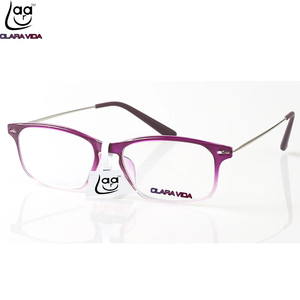 Чехол для очков с заклепками из сплава фиолетовым градиентом + 1 0 5 2 3 4 0|glasses with|temple