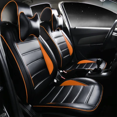 

2016 new pu leather cushions set for volkswagen tiguan touareg jetta bora free shipping car seat covers 4 seasons accessories