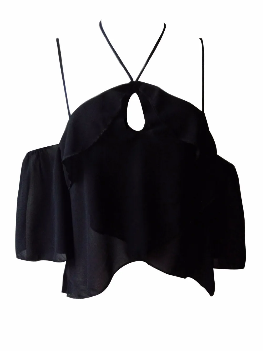 Новый 2017 Ранняя осень Для женщин сексуальные блузки с открытыми плечами для