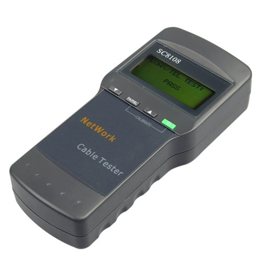Free shipping!SC8108 CAT5 RJ45 Network LAN Length Cable Tester Meter |