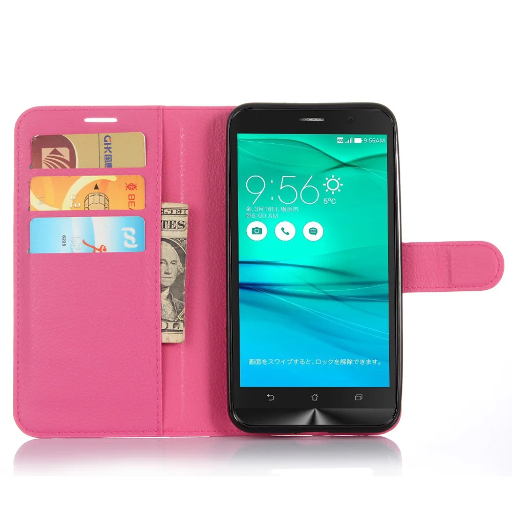 Чехол для телефона для ASUS ZenFone Go ZB500KL ZB552K откидная Обложка на заднюю панель из искусственной кожи чехол для ASUS ZenFone Go ZB551KL Coque Fundas чехол