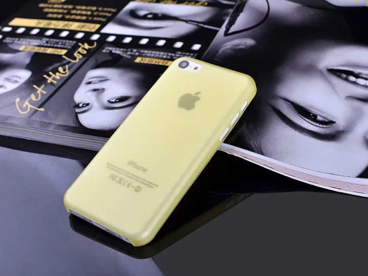High sale case cover skin for iphone 5c 4.0&quot inch soft plastic matte translucent PC protector mobile cell phone shell |