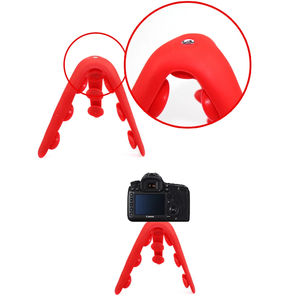Осьминог телефон штатив на присоске держатель для телефона iPhone Android Canon Nikon sony DSLR
