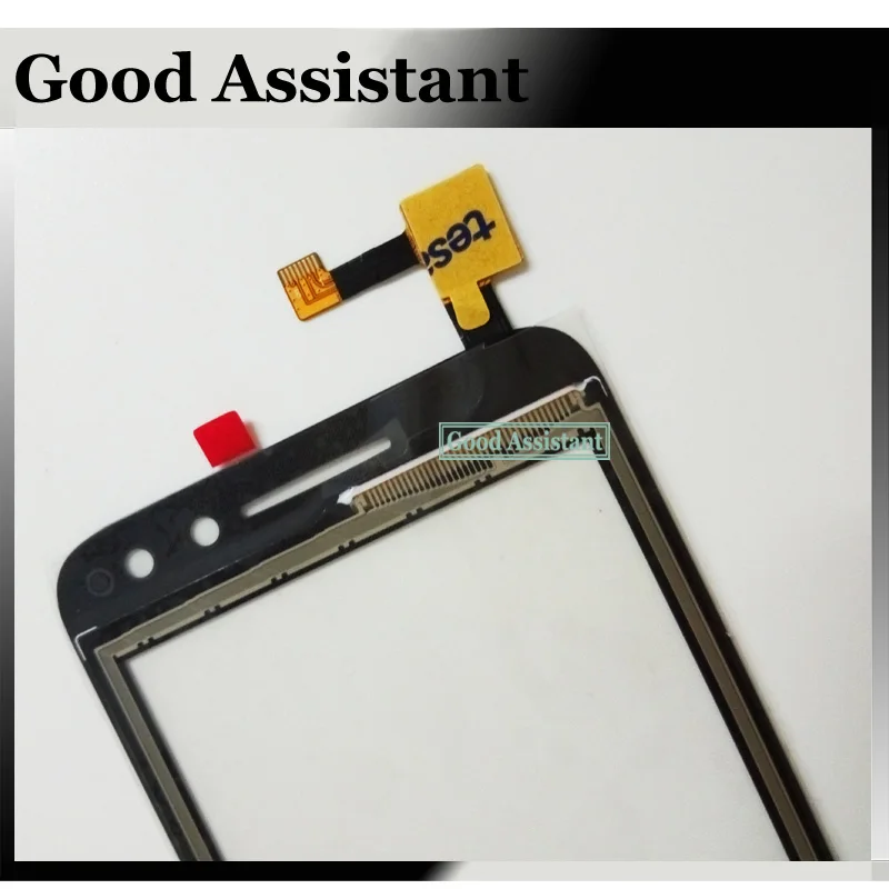 Черный сенсорный экран с цифровым преобразователем и номером отслеживания для