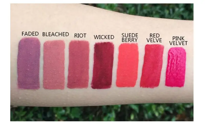 1 шт. брендовая Матовая жидкая губная помада красота бренд для макияжа бархатный