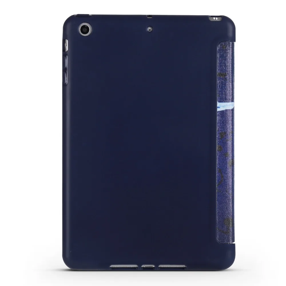 Мягкий чехол с синими бабочками для iPad Mini 1234 234 2017 2018 Air 1 2 Pro 9 7 10 5|Чехлы планшетов и