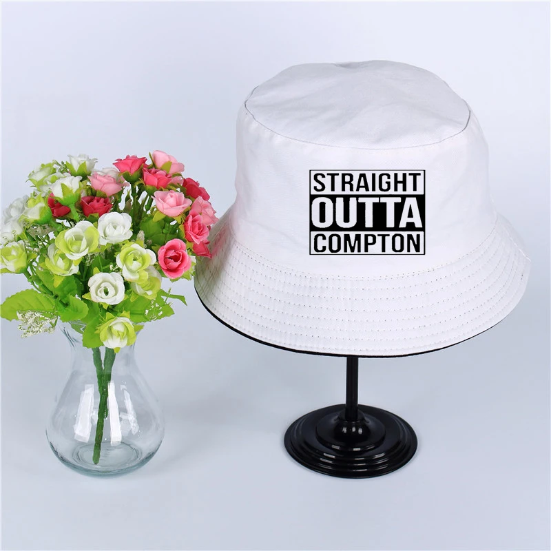 Compton Logo летняя шляпа Женская Мужская Панама compton дизайн плоский солнцезащитный