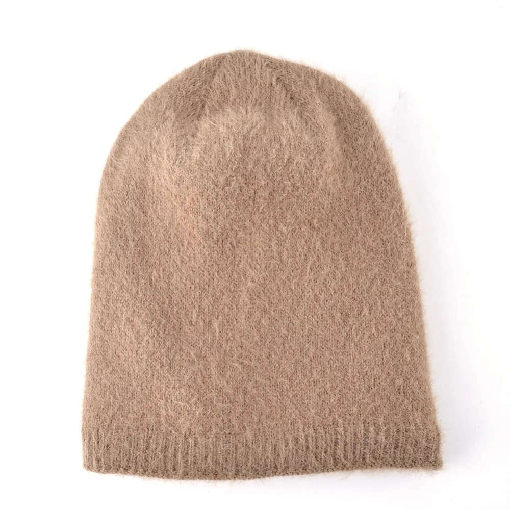 TQMSMY Unisex Bone knitted hats for men winter beanie plush fabric turban Cap men's skullies balaclava caps women warm hat gorro |