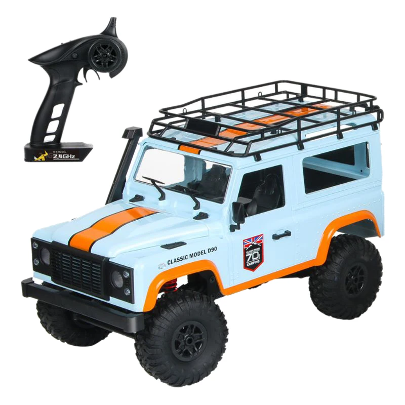 Green MN99 1/12 2,4G 4WD RTR гусеничный Радиоуправляемый автомобиль для Land Rover 70 юбилейный выпуск Игрушечная модель автомобиля уличные игрушки для детей VS MN90 MN91 - Цвет: Green