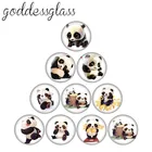 Новый прекрасный мультфильм Животные Смешанные 10 шт. 12 мм18 мм20 мм25 мм кабошоны круглые фото стекло кабошон демо с плоской задней частью, украшения своими руками