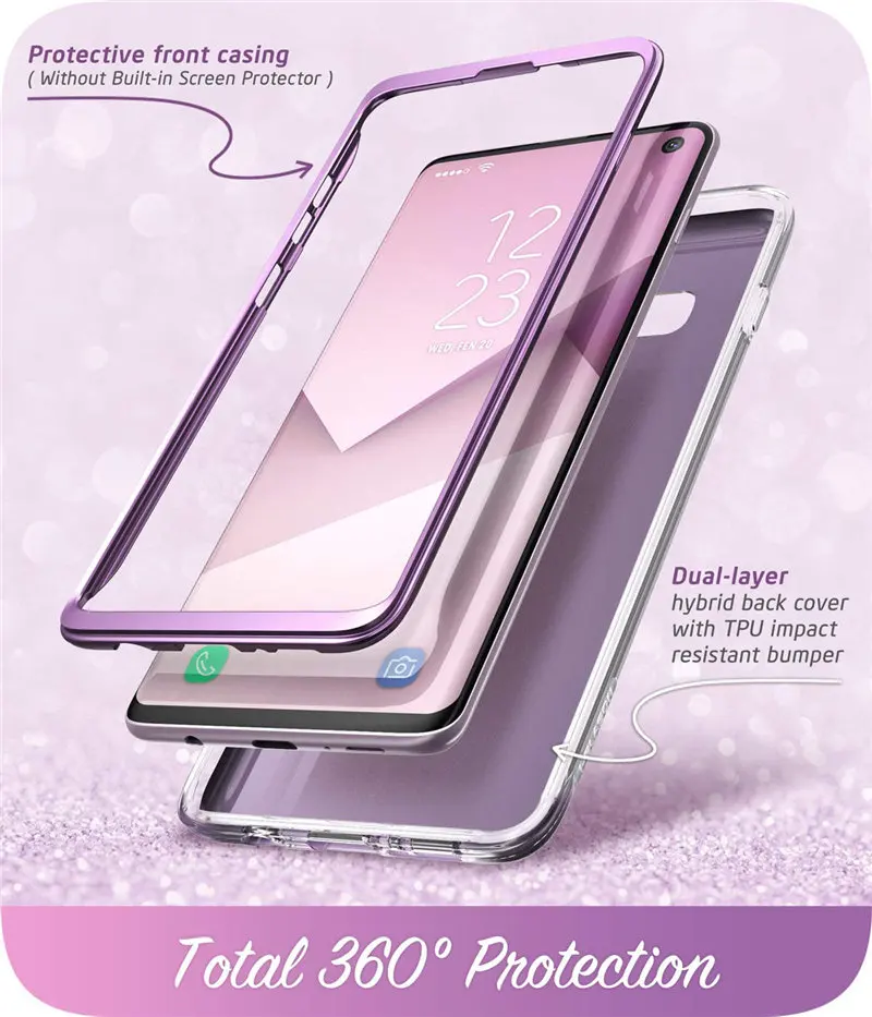 Для samsung Galaxy S10 чехол 6,1 дюймов i-Blason Cosmo полный корпус блестящий Мраморный бампер чехол без встроенной защиты экрана