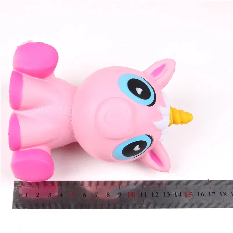 2018 Новый Розовый Единорог медленно поднимающиеся сжимаемые игрушки Kawaii Jumbo