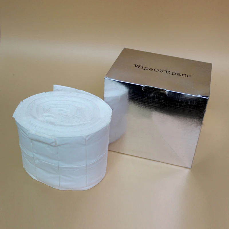 500 безворсовые салфетки для лака ногтей акриловый гель удаления полотенце бумага