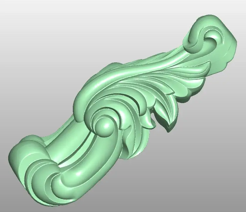Модель 3D STL для фрезерного станка с ЧПУ рельефный дизайн мебель шкаф стул ножка
