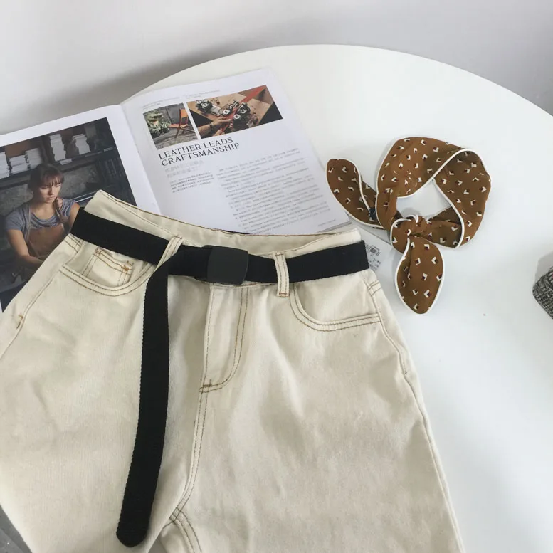 120 см Харадзюку Универсальный Длинный холщовый ремень без железа женский простой