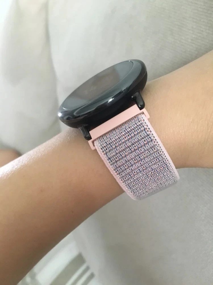 Нейлоновый ремешок AMAZFEEL для часов Amazfit, цветной нейлоновый ремешок с петлей для часов Amazfit BIP PACE, часы Stratos