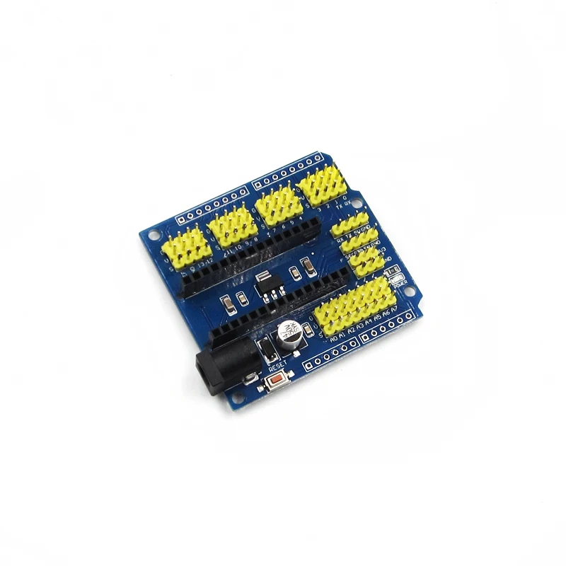 1PCS NANO I / O Expansion sensor Shield Module For Arduino UNO R3 Nano V3.0 | Электронные компоненты и