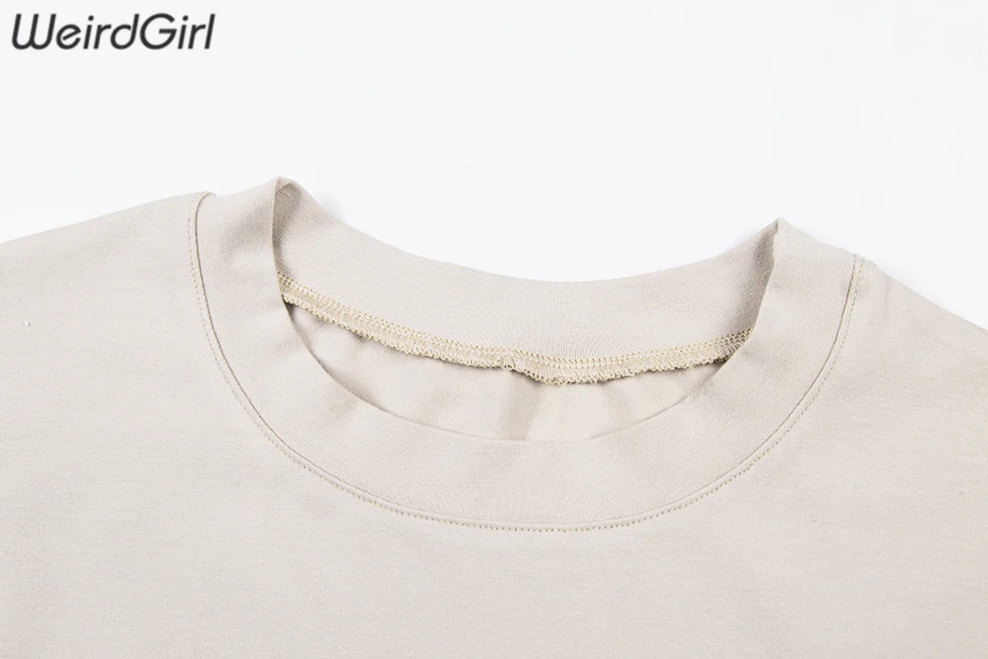 Weirdgirl/повседневные модные футболки с принтом ангела для женщин и малышей; свободные женские футболки цвета хаки с короткими рукавами и круглым вырезом; Новинка года; сезон лето