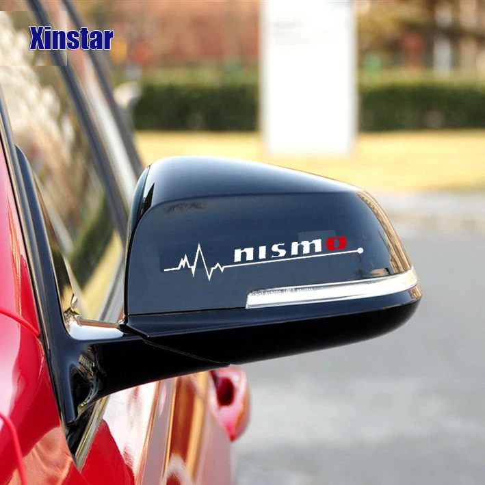 2шт Автомобильная наклейка NISMO для Nissan Tiida Sunny QASHQAI MARCH LIVINA TEANA X-TRAI