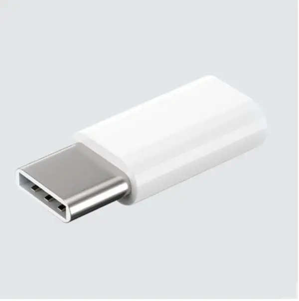 Адаптер Micro USB Type C для зарядки и синхронизации данных конвертер из алюминия